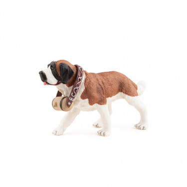 Saint-Bernard au tonneau, figurine PAPO 54009