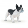 Bouledogue français noir & blanc, figurine PAPO 54006