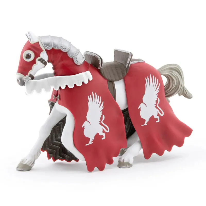 Cheval du chevalier griffon, figurine PAPO 39955