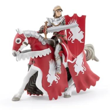 Cheval du chevalier griffon, figurine PAPO 39955