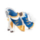 Cheval du roi Arthur bleu, figurine PAPO 39952