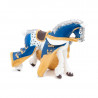 Cheval du roi Arthur bleu, figurine PAPO 39952