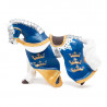 Cheval du roi Arthur bleu, figurine PAPO 39952