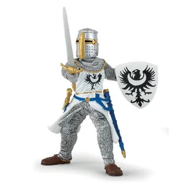 Chevalier blanc à l'épée, figurine PAPO 39946