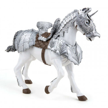 Cheval en armure, figurine PAPO 39799