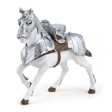 Cheval en armure, figurine PAPO 39799
