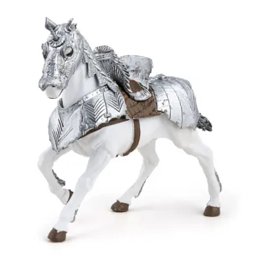 Cheval en armure, figurine PAPO 39799