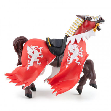 Cheval du Roi au dragon rouge PAPO 39388