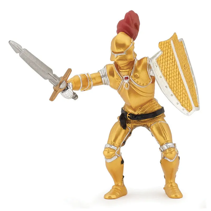 Chevalier or en armure, figurine PAPO 39778