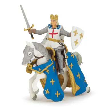 Saint Louis et son cheval PAPO 39841