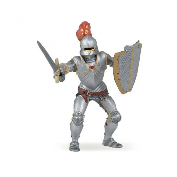 Chevalier en armure rouge PAPO 39244