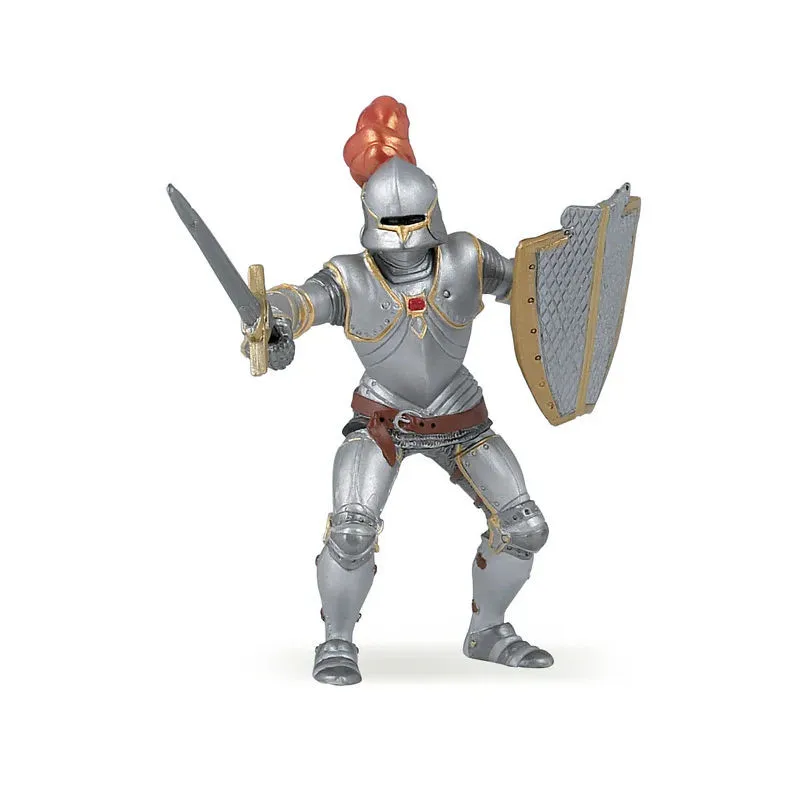 Chevalier en armure rouge PAPO 39244