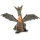 Dragon ailé vert avec flamme, figurine PAPO 39025