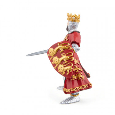 Roi Richard Coeur de Lion rouge, figurine PAPO 39338