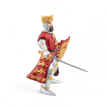 Roi Richard Coeur de Lion rouge, figurine PAPO 39338