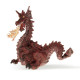 Dragon rouge avec flamme, figurine PAPO 39016