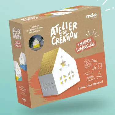 Maison lumineuse - Atelier de création Mako Moulages 39123