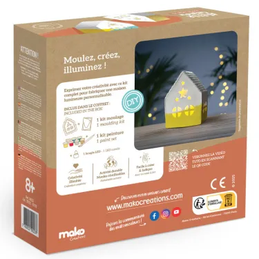 Maison lumineuse - Atelier de création Mako Moulages 39123