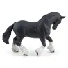 Etalon Shire noir, figurine PAPO 51517