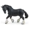 Etalon Shire noir, figurine PAPO 51517