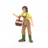 Fermière au panier, figurine PAPO 39219