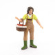 Fermière au panier, figurine PAPO 39219