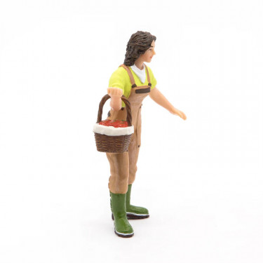 Fermière au panier, figurine PAPO 39219