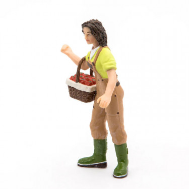 Fermière au panier, figurine PAPO 39219