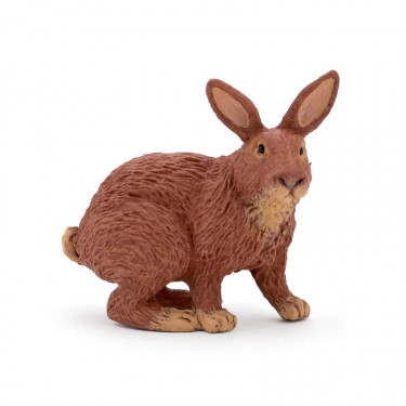 Lapin marron, figurine PAPO 51049