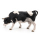 Vache noire et blanche broutant, PAPO 51150