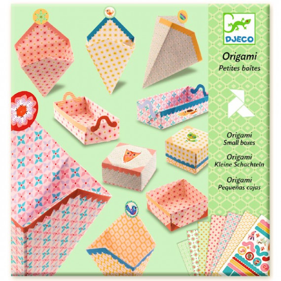 Origami 'petites boites', DJECO 8774