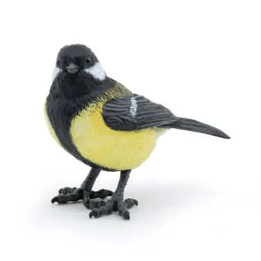 Mésange charbonnière, figurine d'oiseau PAPO 50287