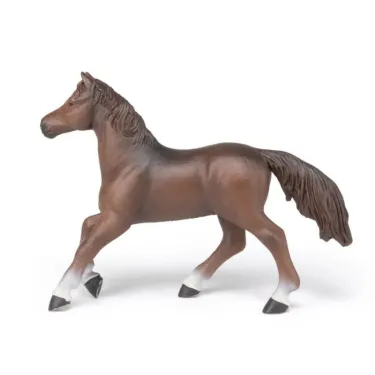 Jument anglo arabe, figurine PAPO 51075