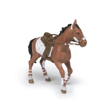 Cheval de la cavalière fashion hiver, PAPO 51553