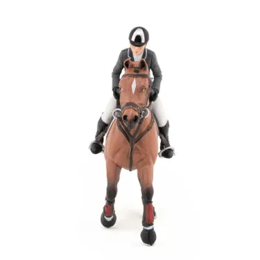 Cheval de concours et son cavalier PAPO 51561