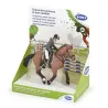 Cheval de concours et son cavalier PAPO 51561
