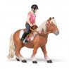 Poney Shetland avec selle PAPO 51559