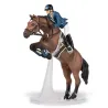 Cheval de saut d'obstacles et son cavalier PAPO 51562