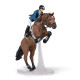 Cheval de saut d'obstacles et son cavalier PAPO 51562