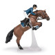 Cheval de saut d'obstacles et son cavalier PAPO 51562
