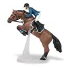 Cheval de saut d'obstacles et son cavalier PAPO 51562