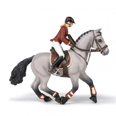 Cheval de concours et sa cavalière PAPO 51563