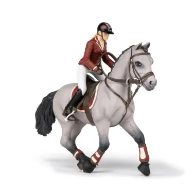 Cheval de concours et sa cavalière PAPO 51563