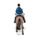 Cheval de promenade et son cavalier, figurine PAPO 51565