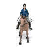 Cheval de promenade et son cavalier, figurine PAPO 51565