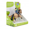 Cheval Tinker et sa jeune cavalière, figurine PAPO 51572