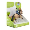 Cheval Tinker et sa jeune cavalière, figurine PAPO 51572