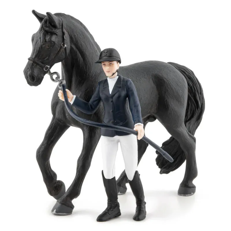 Pénélope et Blacky, figurines PAPO 51576
