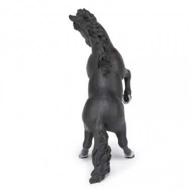 Cheval cabré noir, figurine PAPO 51522