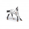 Poulain Appaloosa noir, figurine cheval PAPO 51540
